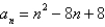 <strong>Find a quadratic model for the sequence with the indicated terms. </strong> A) B) C) D) E)