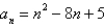 <strong>Find a quadratic model for the sequence with the indicated terms. </strong> A) B) C) D) E)
