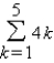 <strong>Evaluate the sum. </strong> A)120 B)20 C)21 D)60 E)56