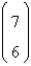 Calculate the binomial coefficient:  