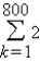 Evaluate the sum.  