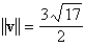 <strong>Find the magnitude of vector v with initial point and terminal point .</strong> A) B) C) D) E)
