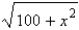 If , use trigonometric substitution to write as a trigonometric function of \theta , where .