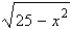  If   , use trigonometric substitution to write   as a trigonometric function of  \theta , where   . 