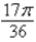 <strong>Rewrite in radian measure as a multiple of \pi .</strong> A) B) C) D) E)