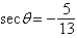 <strong>The point is on the terminal side of an angle in standard position. Determine the exact value of .</strong> A) B) C) D) E)