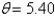 Determine the quadrant in which an angle, \theta , lies if radians.