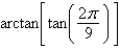 Use the properties of inverse trigonometric functions to evaluate .