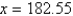 Evaluate the function   at   . Round to 3 decimal places. (You may use your calculator.)