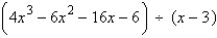 <strong>Use synthetic division to divide. </strong> A) B) C) D) E)