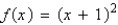 <strong>Find the standard form of the quadratic function shown below: </strong> A) B) C) D) E)