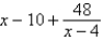 <strong>Use long division to divide. </strong> A) B) C) D) E)-x + 2