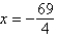 <strong>Solve: </strong> A) B) C) D) E)
