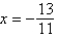 <strong>Solve: </strong> A) B) C) D) E)