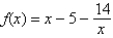 <strong>Which of the following is a zero of the given function? , , , </strong> A) B) C) D) E)none of these