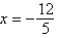 <strong>Solve the following equation. </strong> A) B) C) D) E)