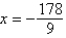 <strong>Solve the following equation. </strong> A) B) C) D) E)
