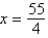 <strong>Solve the following equation. </strong> A) B) C) D) E)
