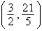 <strong>Determine any point(s) of intersection between the following equations. </strong> A) B) C) D) E)