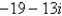 <strong>Simplify and write the answer in standard form.</strong> A) B) C) D) E)