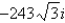 <strong>Simplify and write the answer in standard form.</strong> A) B) C) D)The expression cannot be simplified. E)