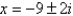 <strong>Solve the following equation using any convenient method. </strong> A) B) C) D) E)
