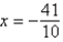<strong>Solve: </strong> A) B) C) D) E)