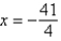 <strong>Solve the following equation. </strong> A) B) C) D) E)