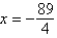 <strong>Solve the following equation. </strong> A) B) C) D) E)