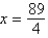 <strong>Solve the following equation. </strong> A) B) C) D) E)