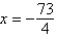 <strong>Solve the following equation. </strong> A) B) C) D) E)