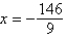 <strong>Solve the following equation. </strong> A) B) C) D) E)