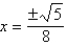 <strong>Solve using the quadratic formula.</strong> A) B) C) D) E)