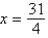 <strong>Solve: </strong> A) B) C) D) E)