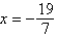 <strong>Solve: </strong> A) B) C) D) E)