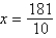 <strong>Which of the following is a zero of the given function? , ' , </strong> A) B) C) D) E)none of these
