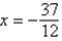 <strong>Solve the following equation. </strong> A) B) C) D) E)