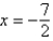 <strong>Solve the following equation. </strong> A) B) C) D) E)