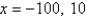 <strong>Solve the following equation using any convenient method. </strong> A) B) C) D) E)