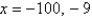 <strong>Solve the following equation using any convenient method. </strong> A) B) C) D) E)