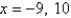<strong>Solve the following equation using any convenient method. </strong> A) B) C) D) E)