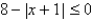 <strong>Use absolute value notation to define the interval shown below. -7 9</strong> A) B) C) D) E)