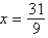 <strong>Solve the following equation. </strong> A) B) C) D) E)