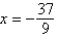 <strong>Solve the following equation. </strong> A) B) C) D) E)