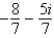 <strong>Simplify and write the answer in standard form.</strong> A) B) C) D) E)
