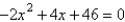 <strong>Find two quadratic equations having the following solutions. </strong> A) ; B) ; C) ; D) ; E) ;