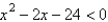 Solve:  