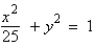 <strong>An elliptical stained-glass insert is to be fitted in a rectangular opening (see figure). Using the coordinate system shown, find an equation for the ellipse. </strong> A) B) C) D) E)