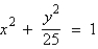 <strong>An elliptical stained-glass insert is to be fitted in a rectangular opening (see figure). Using the coordinate system shown, find an equation for the ellipse. </strong> A) B) C) D) E)