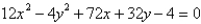 <strong>Find the center and vertices of the hyperbola. </strong> A)center: (3,-4), vertices: (1, -4), (5, -4) B)center: (-4, 3), vertices: (-6, 3), (-2, 3) C)center: (3, -4), vertices: (3, -6), (3, -2) D)center: (-3, 4), vertices: (-5, 4), (-1,4) E)center: (-3, 4), vertices: (-3, 2), (-3, 6)